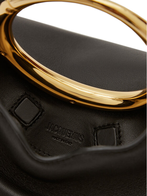 JACQUEMUS Ročna torba JACQUEMUS Le Calino 241BA396-3171 Črna