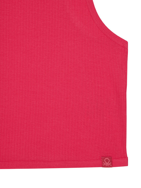 United Colors Of Benetton United Colors Of Benetton Топ 31H3CH01F Рожевий Slim Fit