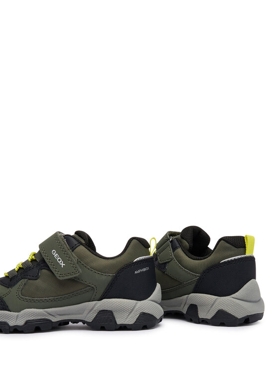 Geox Сникърси Geox J Magnetar Boy B Abx J463ZB 050FU C0914 S Тъмнозелен
