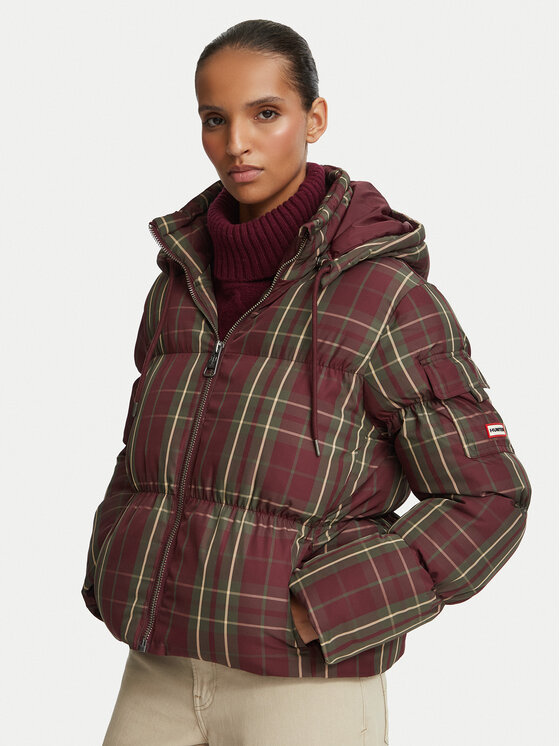 Hunter Hunter Télikabát HARW0023262 Bordó Regular Fit