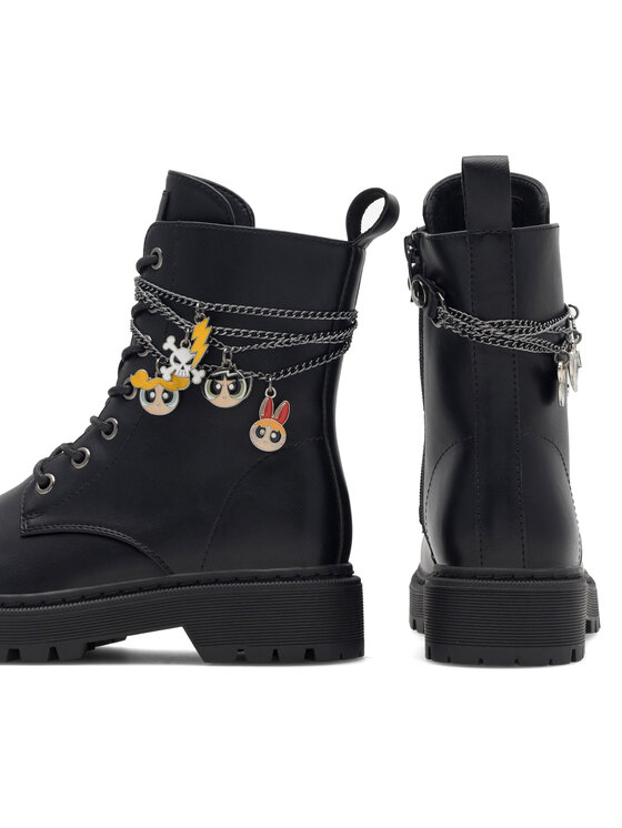 Powerpuff Girls Μποτίνια Powerpuff Girls AW23-127WBPPG Μαύρο