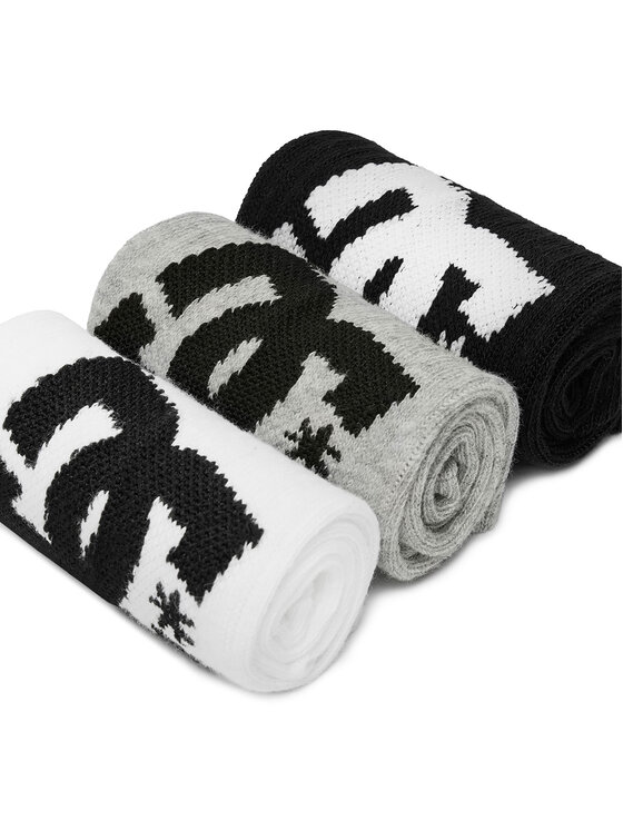 DC Shoes Довгі шкарпетки DC Shoes AS_DC_02W_SS25 (3-PACK) Білий