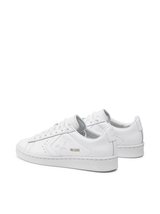 Converse Snīkeri Converse Pro Leather Ox 167239C Balts