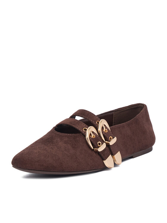 DeeZee Балетки DeeZee CEO-HY82405-1 Коричневий