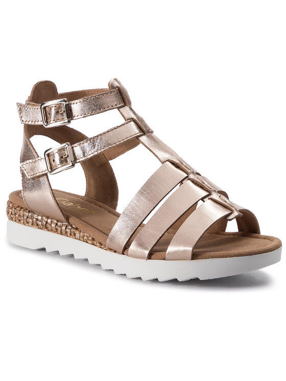 Gabor Espadrilky Gabor 22.744.94 Zlatá