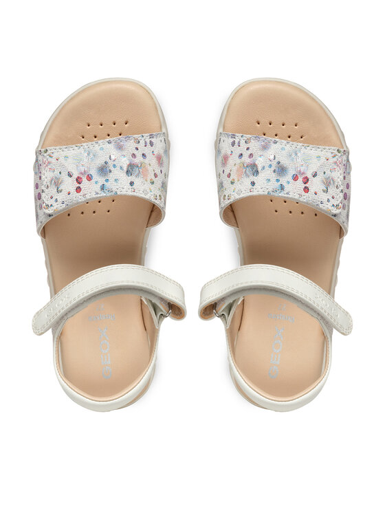 Geox Sandalias Geox J Haiti J028ZA 007BC C1714 M Blanco