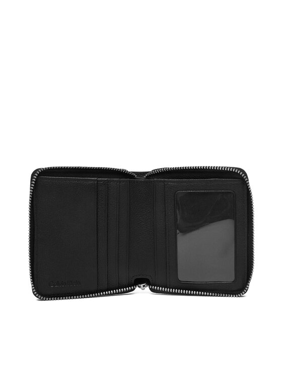 Calvin Klein Cartera Calvin Klein Xl Emblem Aop Emboss Zipp Bill Fo LV04D1176G Negro