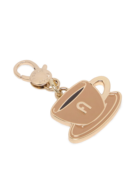 Furla Ключодържател Furla Hashtag Coffee Cup Charm WK00796 MES000 4782S Кафяв