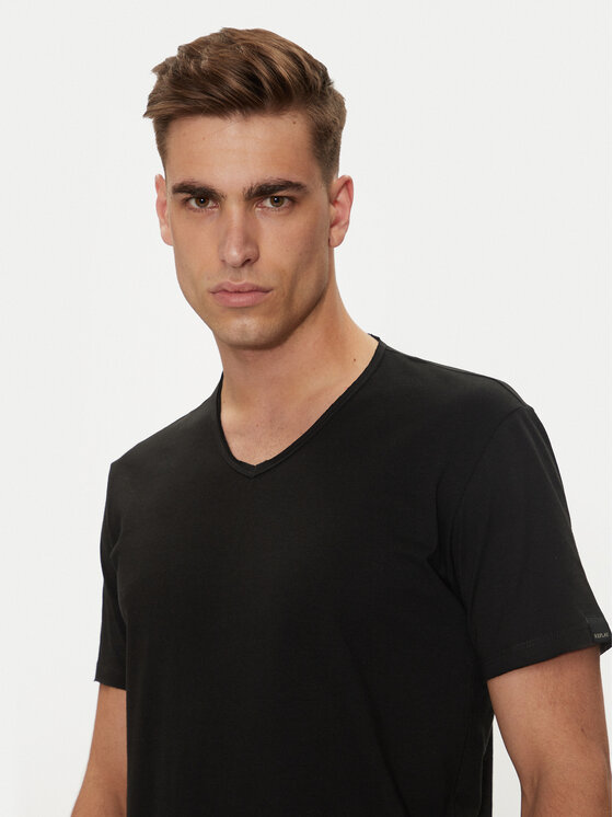 REPLAY Replay Majica M3591A.000.2660 Črna Regular Fit
