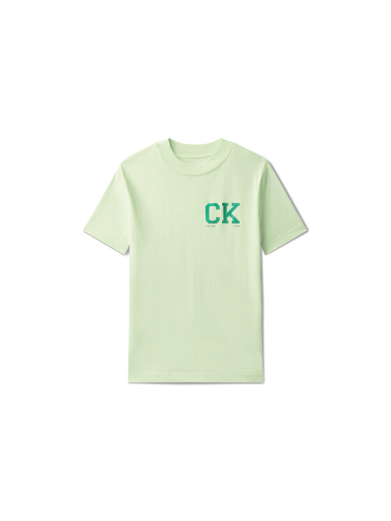 Calvin Klein Calvin Klein Camiseta Heritage LVCKSJA09B Verde Regular Fit