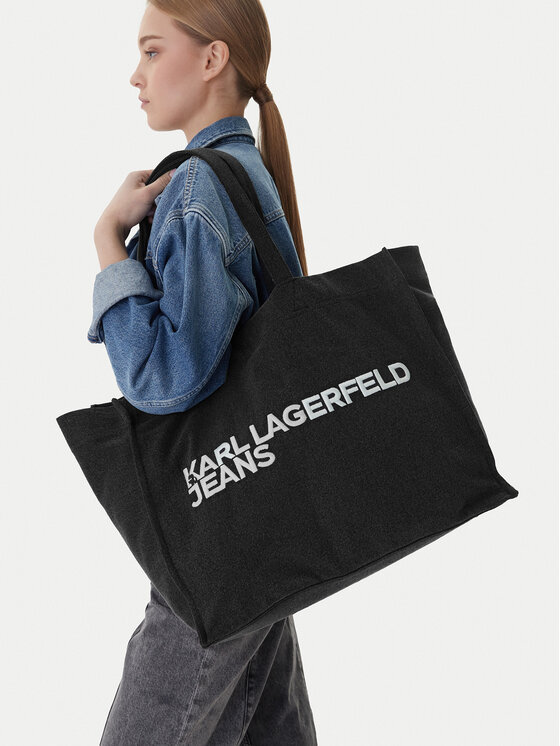 Karl Lagerfeld Jeans Torebka Karl Lagerfeld Jeans B1W50045 Czarny