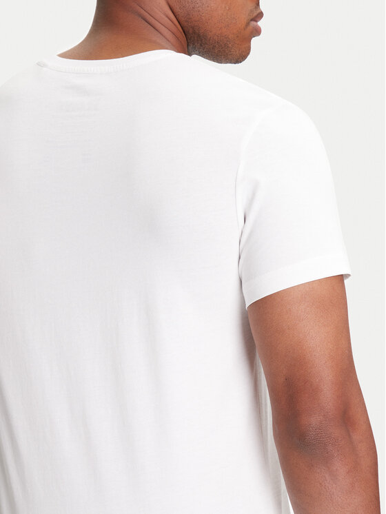 G-STAR G-Star Raw Футболка Finger Print Burger D26041-C506 Білий Regular Fit