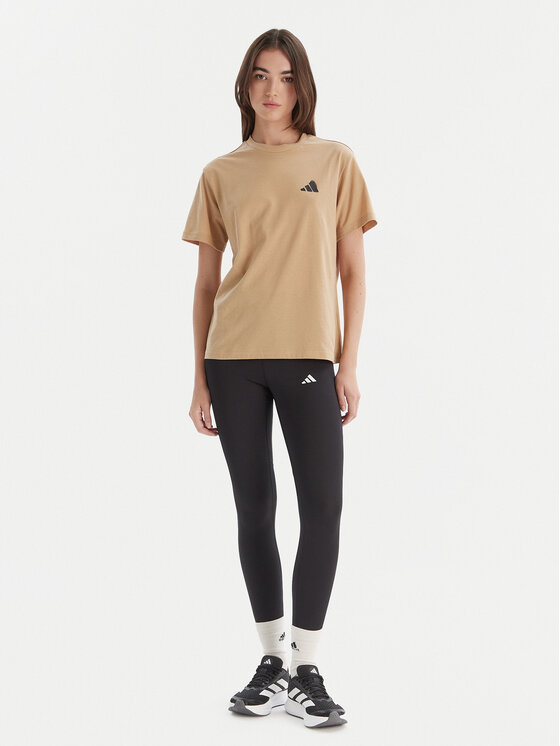 adidas adidas Футболка City Tech Summer Graphic JV8600 Бежевий Regular Fit
