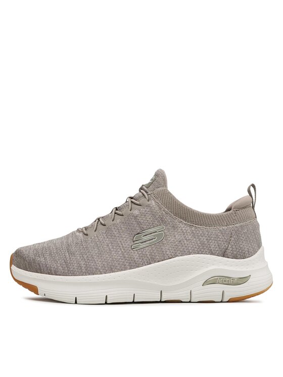 i  Sneakersy Skechers Waveport 232301/TPE Szary | Eobuwie.com.pl