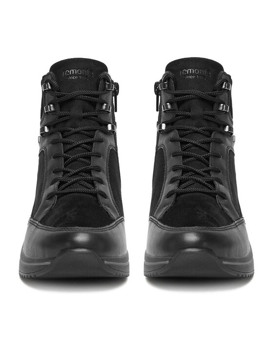 Remonte Šnurovacia obuv Remonte D0T79-00 Čierna