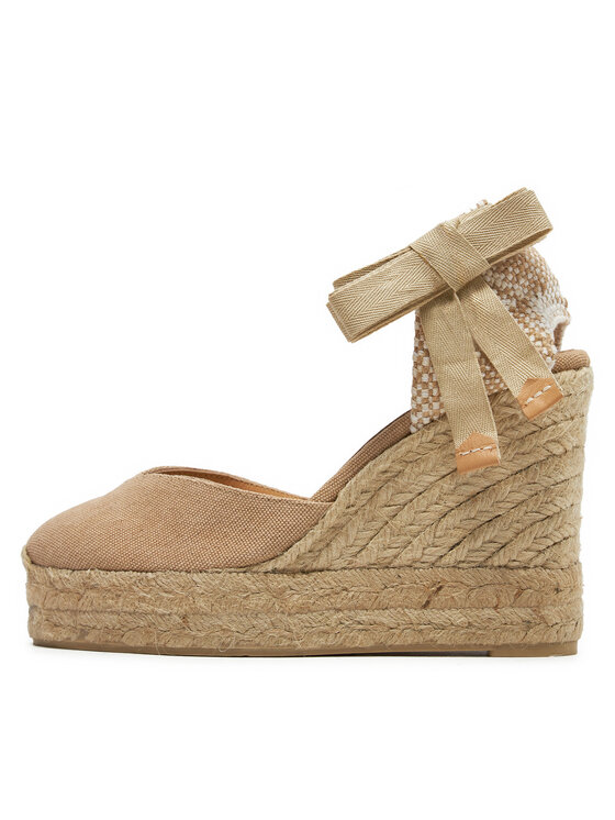 Castañer Espadrilky Castañer Chiara/8Ed/002 021668 Béžová