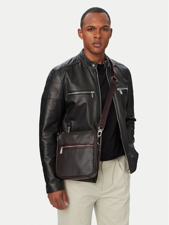 Guess Saszetka Guess HMMIPW P6217 Brązowy ciemny