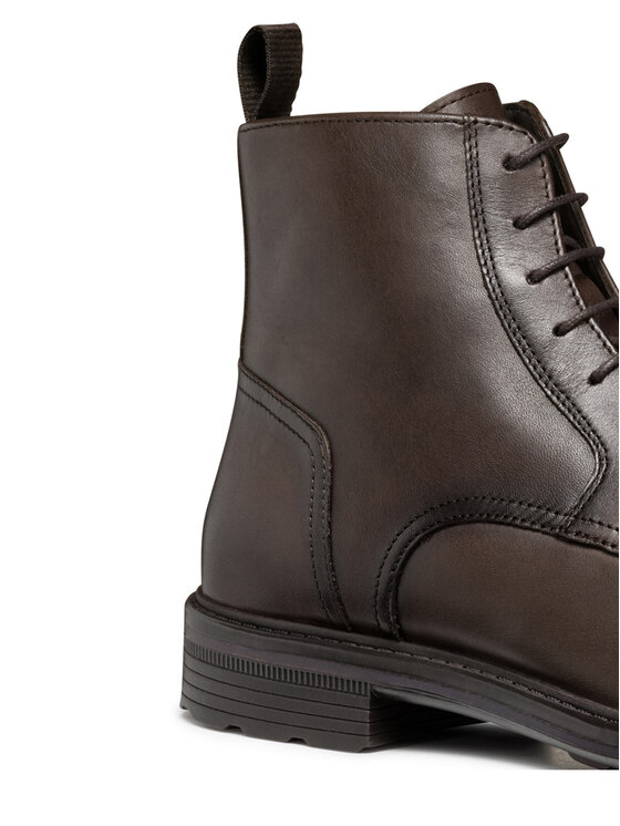 Geox Šnurovacia obuv Geox U Walk Pleasure B U567KB-00039 C6009 Hnedá