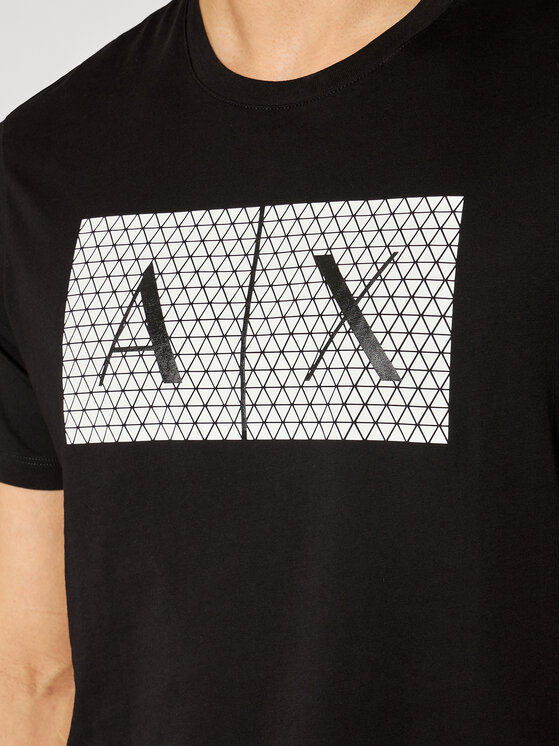 Armani Exchange Armani Exchange Camiseta 8NZTCK Z8H4Z 1200 Negro Slim Fit