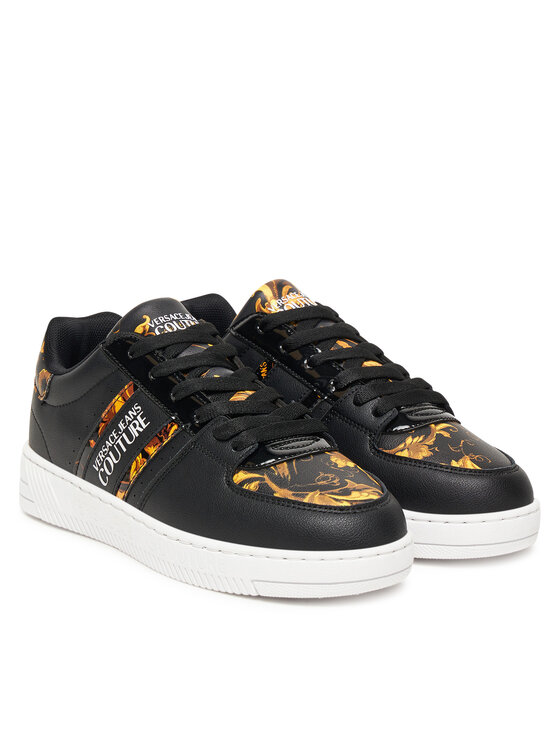 Versace Jeans Couture Снікерcи Versace Jeans Couture 79VA3SJ7 Чорний