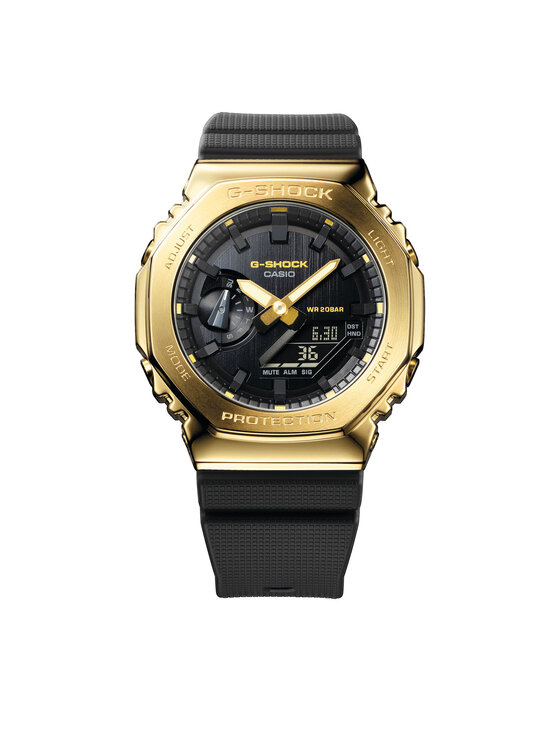 G-Shock Ročna ura G-Shock Casio CasiOak GM-2100G-1A9ER Črna