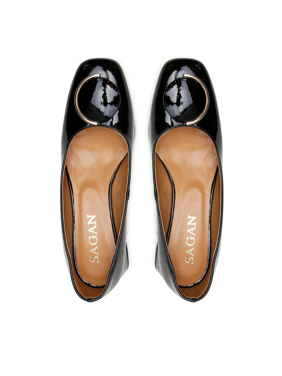 Sagan Pantofi Sagan 4632 Negru