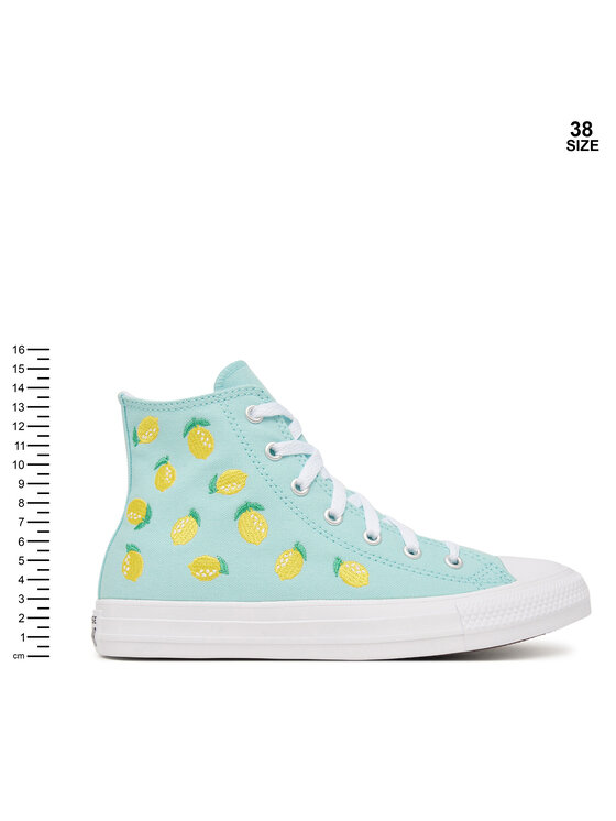Converse Кеди Converse Chuck Taylor All Star Citrus A16555C Голубий