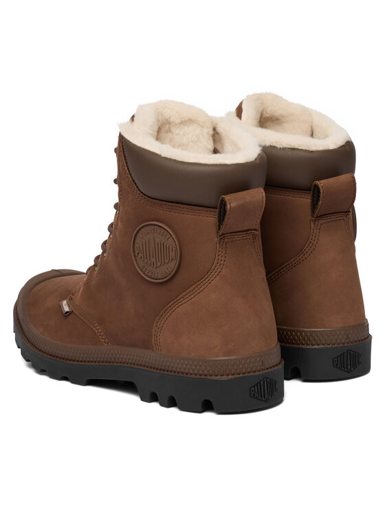 Palladium Trapery Palladium Pampa Sport Cuff Wps 72992-291-M Brązowy ciemny