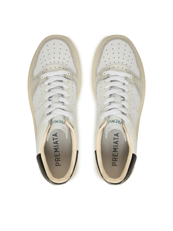 Premiata Сникърси Premiata QUINN VAR 6003 Бял