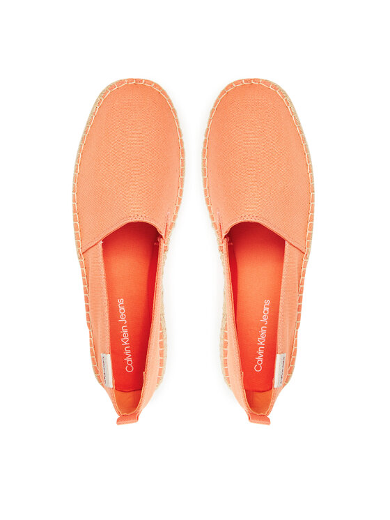 Calvin Klein Jeans Espadrilles Calvin Klein Jeans Platform Espadrille Ml Cs YW0YW01871 Oranžs