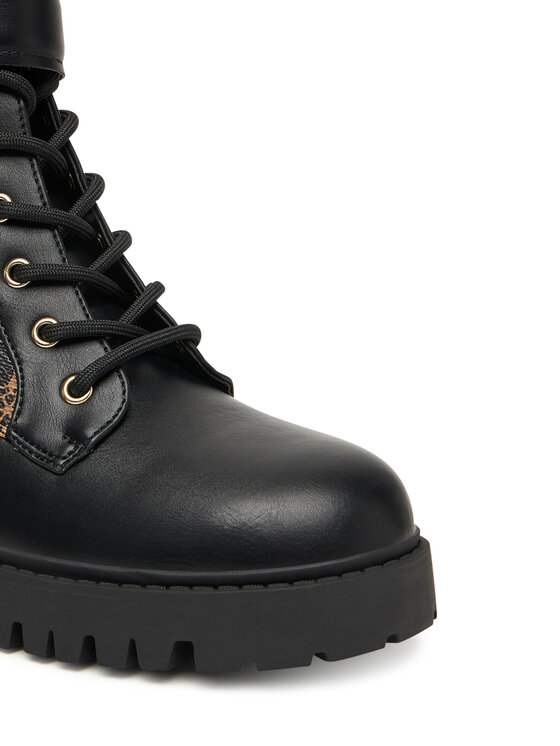 Guess Trapper stila apavi Guess FLTORA FAL10 Melns