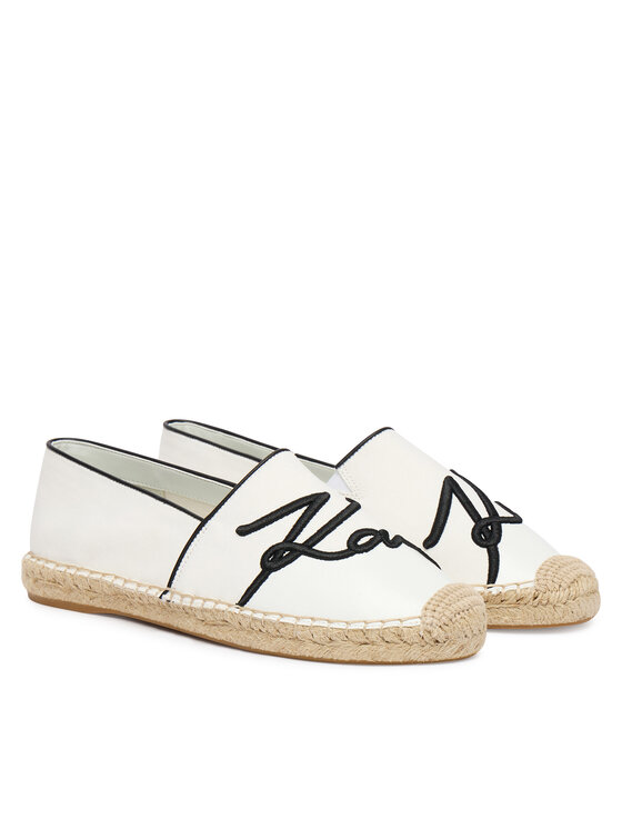 KARL LAGERFELD Еспадрильї KARL LAGERFELD Kamini KL80123R Білий
