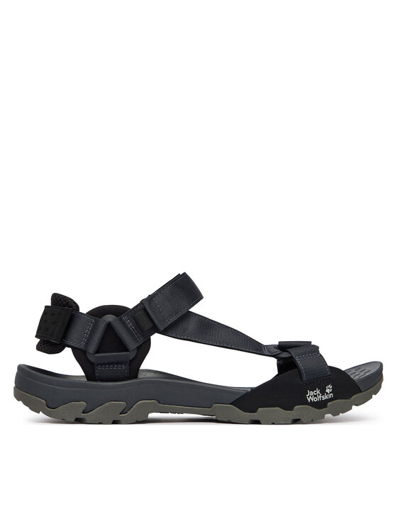 Jack Wolfskin Sandały Jack Wolfskin Ridge A65589 Czarny