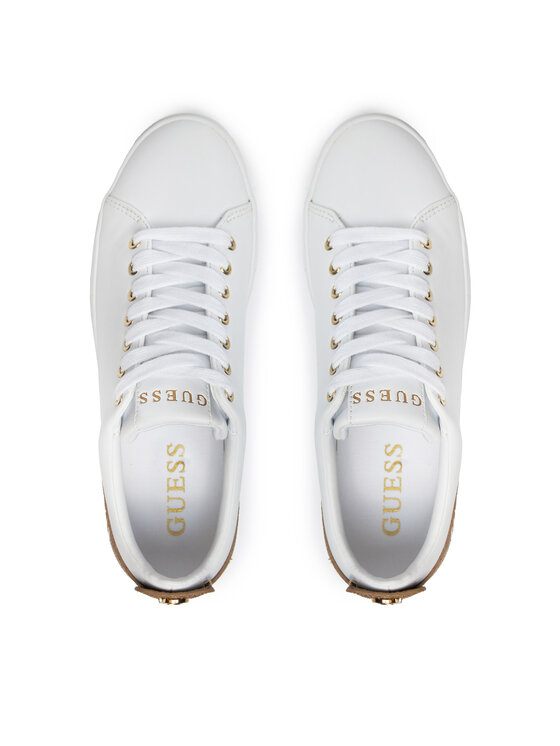 Guess Snīkeri Guess Gianele4 FLPGN4 ELE12 Balts