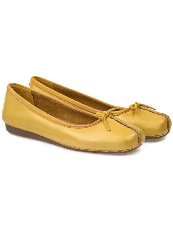Clarks Balerini Clarks Freckle Ice 203589414 Galben