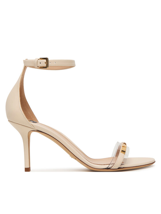 Elisabetta Franchi Sandále Elisabetta Franchi SA56L61E2 Écru