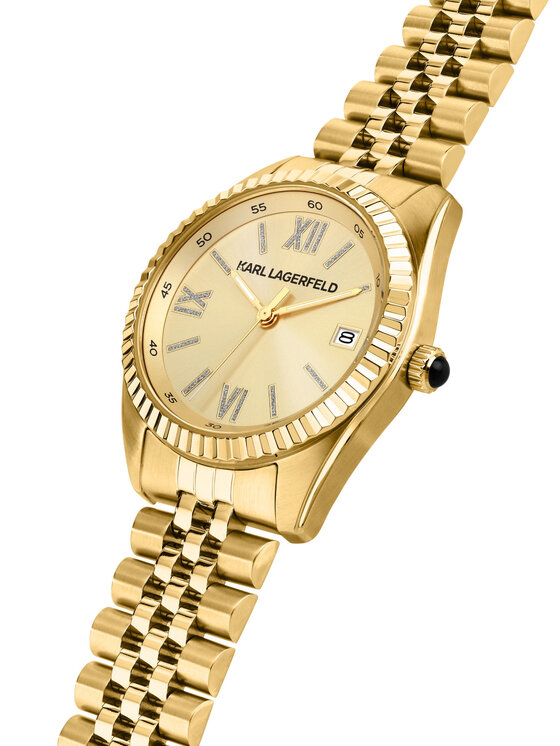 KARL LAGERFELD Set ura in zapestnica KARL LAGERFELD R0553108501 Zlata