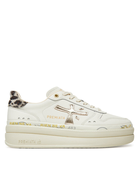 Premiata Sneakersy Premiata Micol 7441 Écru