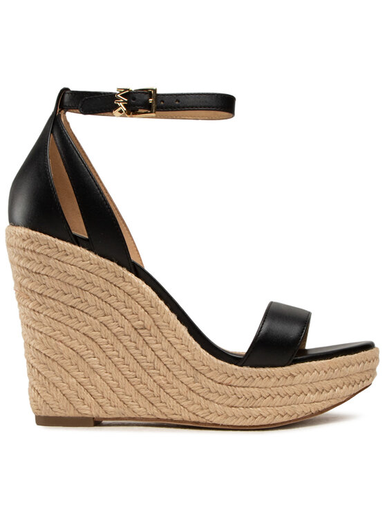 MICHAEL Michael Kors Espadrile MICHAEL Michael Kors Kimberly Wedge 40S1KBHS2L Črna