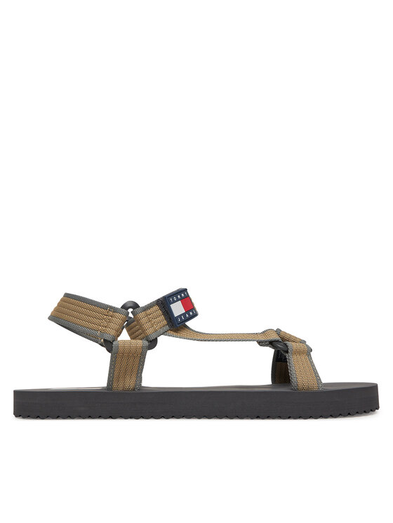 Tommy Jeans Sandały Tommy Jeans Tjm Casual Sandal EM0EM01563 Brązowy