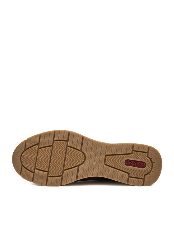 Rieker Sneakersy Rieker N9301-25 Hnědá