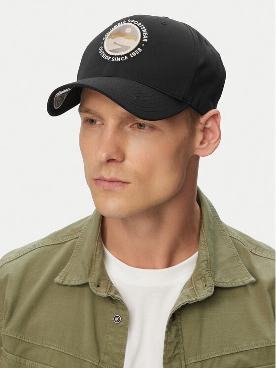 Columbia Gorra con visera Columbia Lost Lager™ 3D Stretch Snap Back 2159001 Negro
