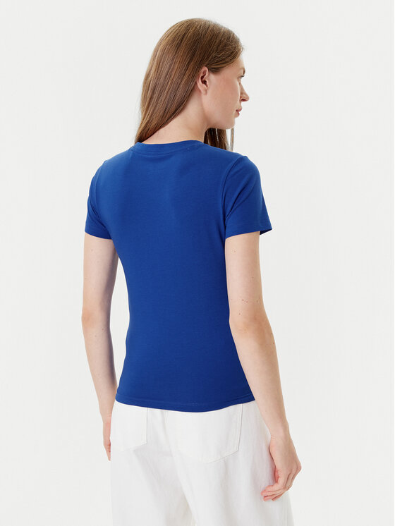 Guess Jeans Guess Jeans Camiseta W5YI04 J1314 Azul Slim Fit