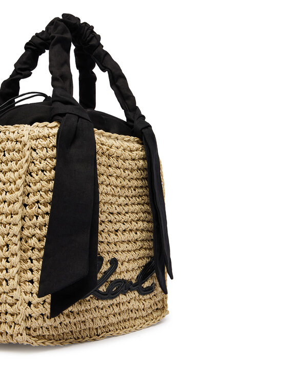 KARL LAGERFELD Ročna torba KARL LAGERFELD B2W46073 Bež