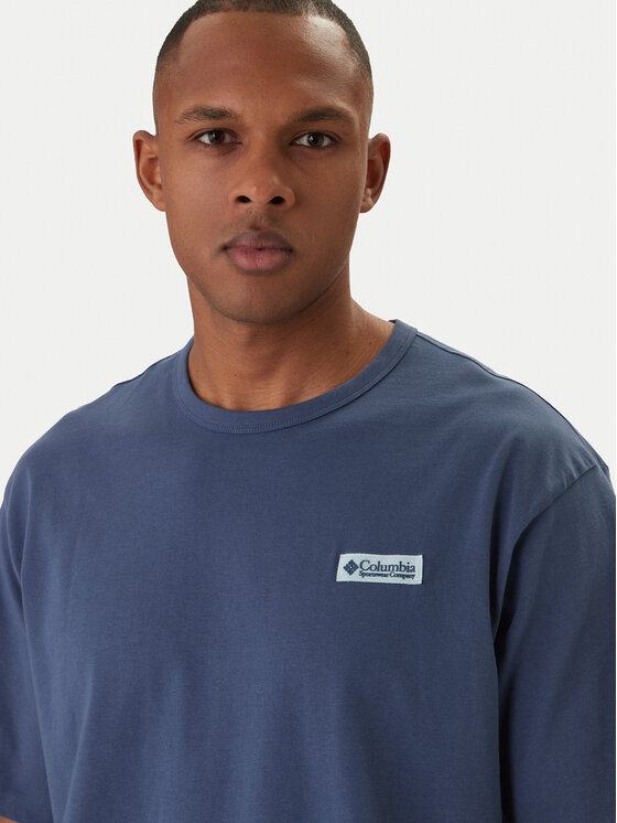 Columbia Columbia Camiseta CSC™ Heavyweight Iconic 2155061 Azul Relaxed Fit