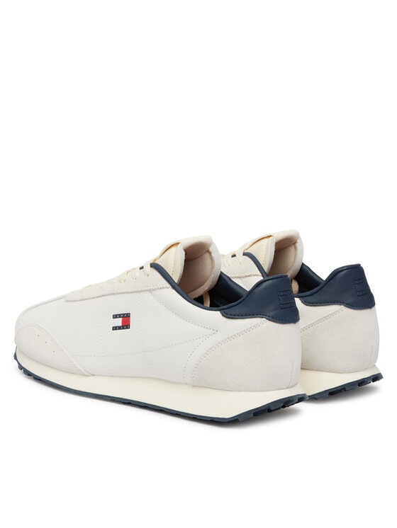 Tommy Jeans Tenisice Tommy Jeans Tjm Retro Runner Archive Mix Mat EM0EM01763 Svijetlo bež