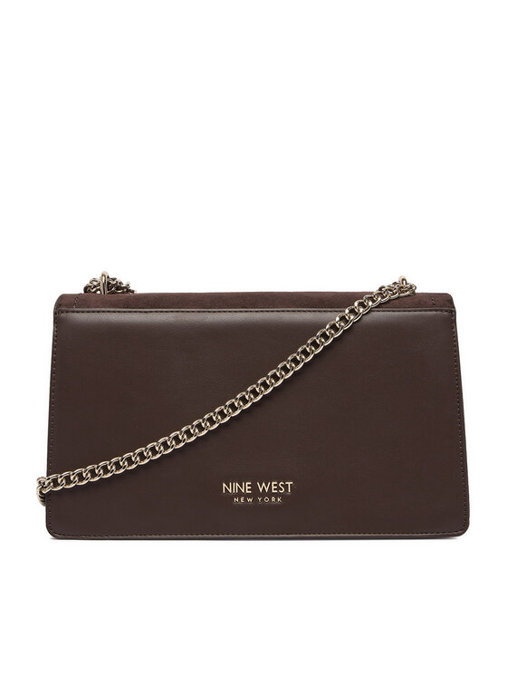 Nine West Дамска чанта Nine West EO-ELEGANT FLOW-TK25740 Кафяв