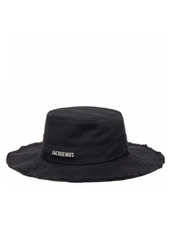 JACQUEMUS Platmale JACQUEMUS 213AC002 Melns