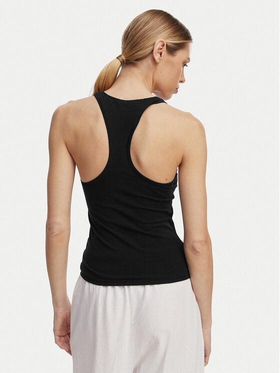 Tommy Hilfiger Tommy Hilfiger Conjunto de tops UW0UW05748 Negro Regular Fit