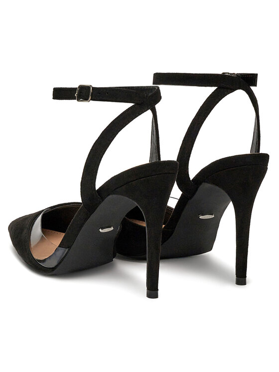 DeeZee Pantofi cu toc subțire DeeZee HT5846-46 Negru